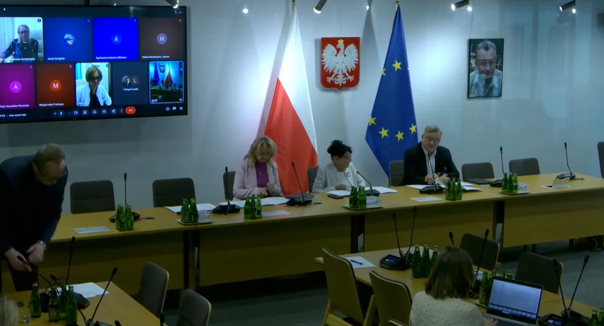 Posiedzenie Parlamentarnego Zespołu ds. Chorób Rzadkich. Foto: PrtScn Sejm