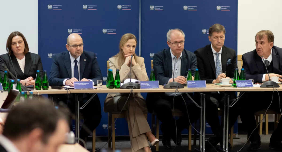 Spotkanie w Ministerstwie Zdrowia. Foto. MZ