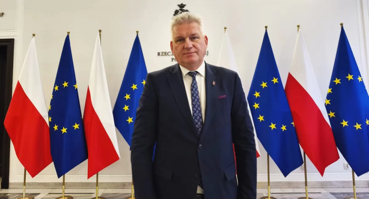 Na zdjęciu: Senator Wojciech Konieczny, fot. Małgorzata Kośla