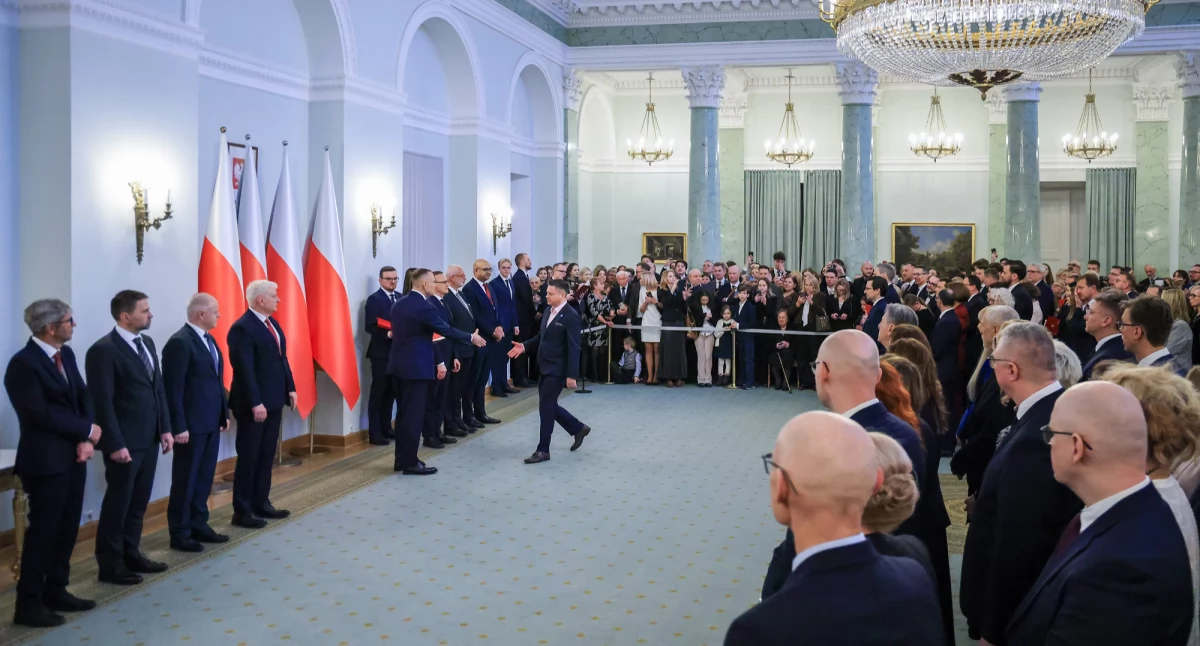 Nominacje profesorskie w Pałacu Prezydenckim. Foto: Grzegorz Jakubowski/KPRP