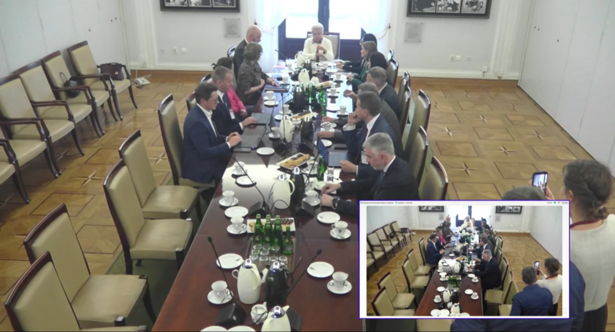 Parlamentarny Zespół ds. Adherencji – Senat. Foto: Małgorzata Hnat/PolitykaZdrowotna.com
