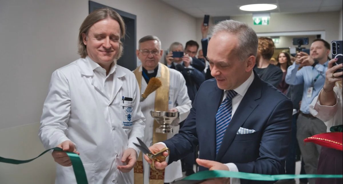 Na zdj. dr n. med. Konstanty Szułdrzyński, Zastępca Dyrektora ds. Medycznych PIM MSWiA, fot. Grzegorz Samoraj/PIM MSWiA