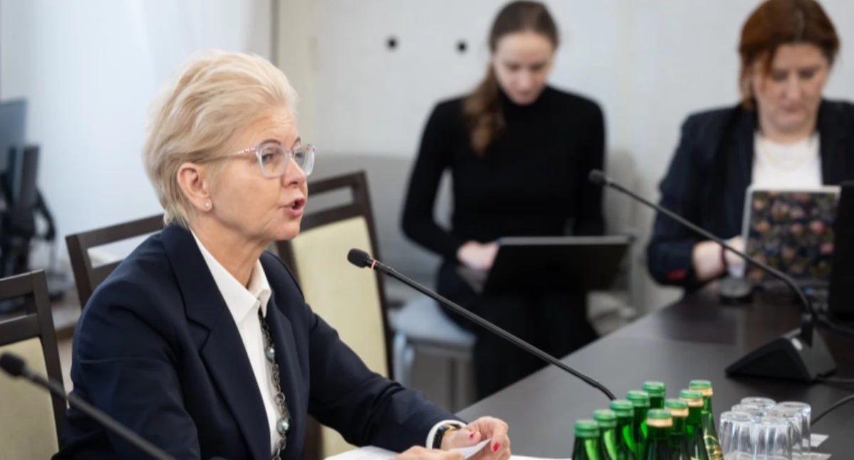 Na zdjęciu: senator Beata Małecka-Libera, przewodnicząca Komisji Zdrowia. Foto: Tomasz Ozdoba, Kancelaria Senatu