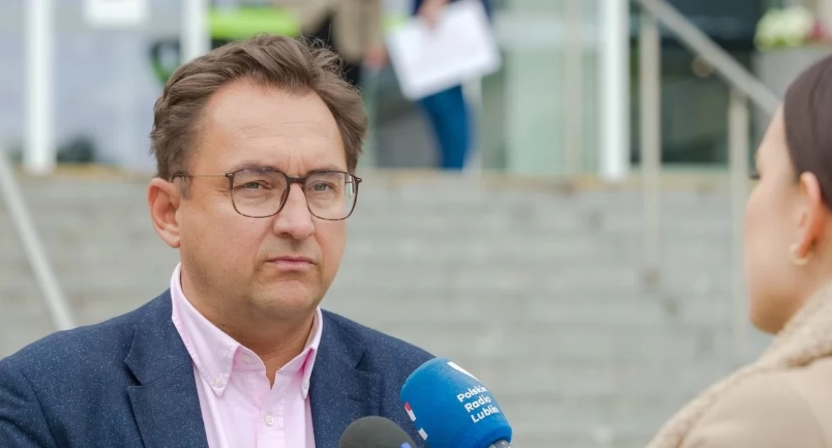 Michał Szabelski, dyrektor Uniwersyteckiego Szpitala Klinicznego nr 4 w Lublinie. Foto. Archiwum