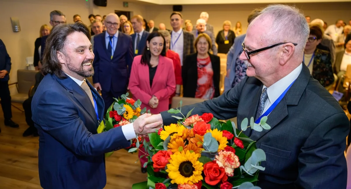 Łukasz Jasek został prezesem OIL w Łodzi na kolejną kadencję. Foto. OIL w Łodzi