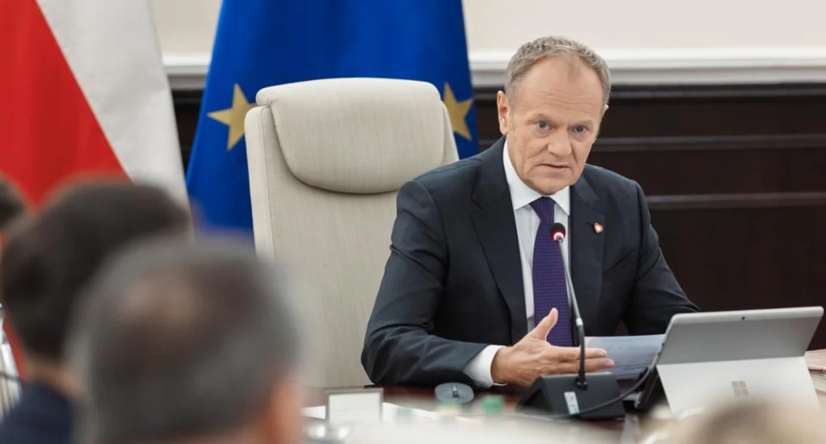 Na zdjęciu: premier Donald Tusk na posiedzeniu RM. Foto: KRM/Gov.pl