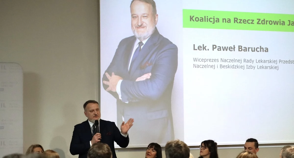 Paweł Barucha, wiceprezes NIL. Foto. NIL