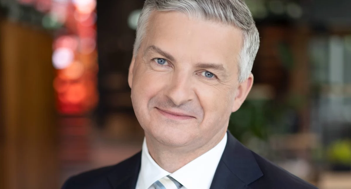 Wiktor Janicki, prezes zarządu AstraZeneca Pharma Poland. Foto. Materiały Prasowe