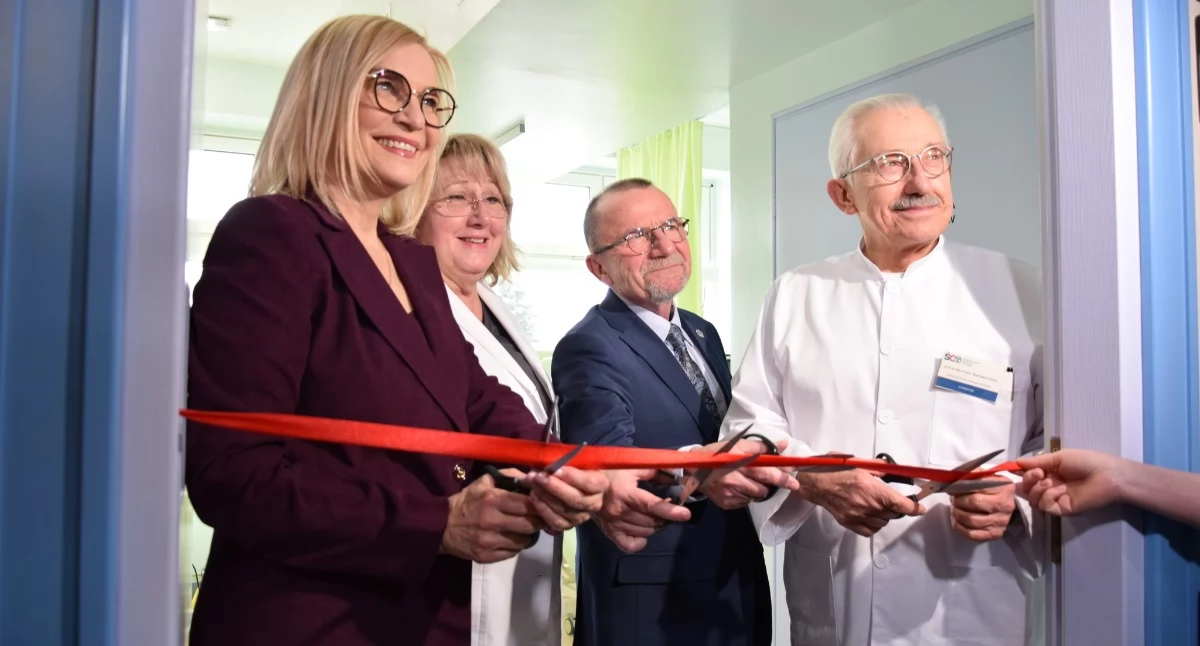 Otwarcie sali badań klinicznych w ŚCO. Foto. ŚCO