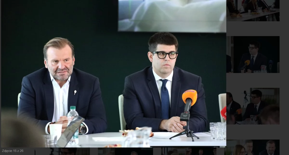 Na zdjęciu (od lewej): Tomasz Kopiec i Łukasz Jankowski. Foto: NIL