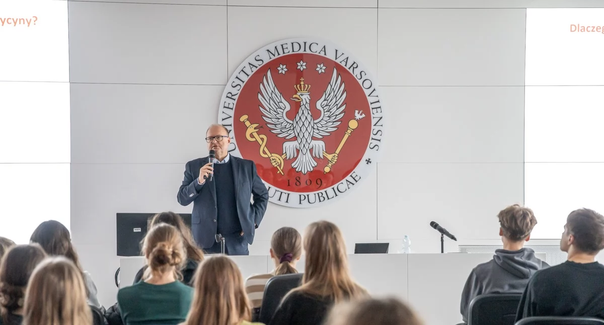 Prof. Leszek Czupryniak. Foto. WUM