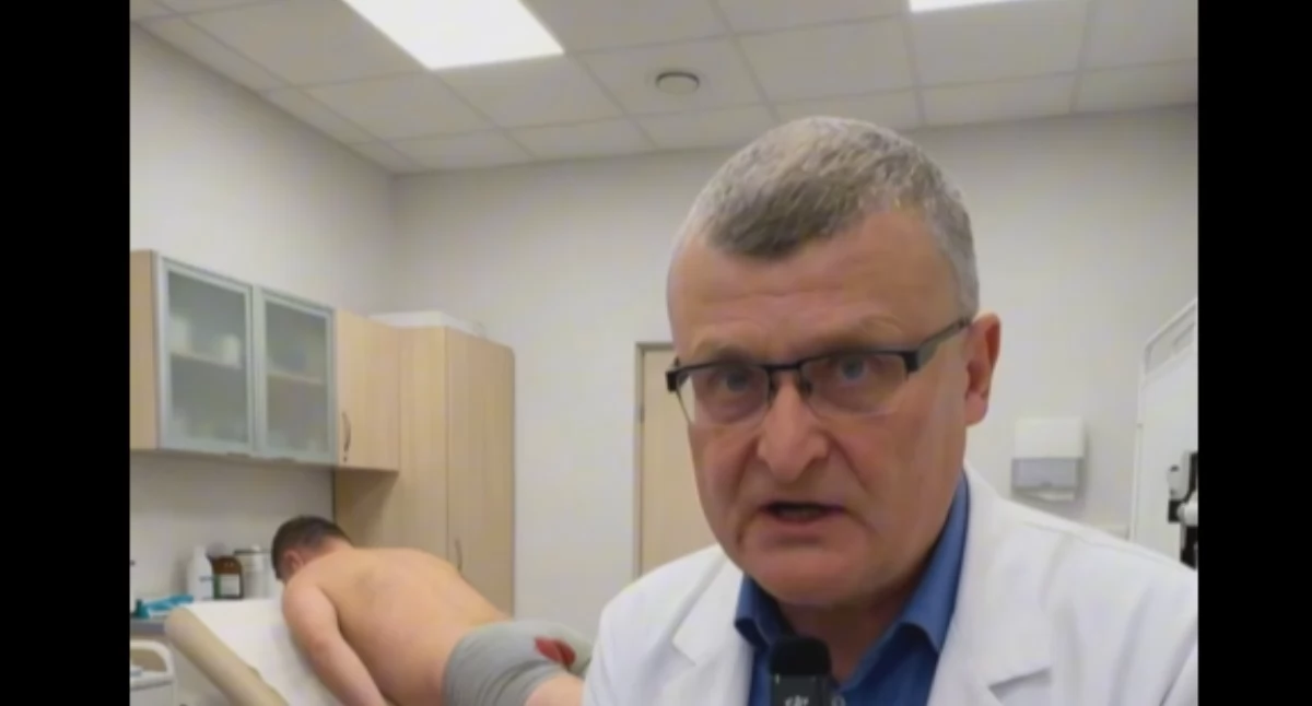 Fałszywa reklama z dr. Grzesiowskim. Foto. Screen Demagog