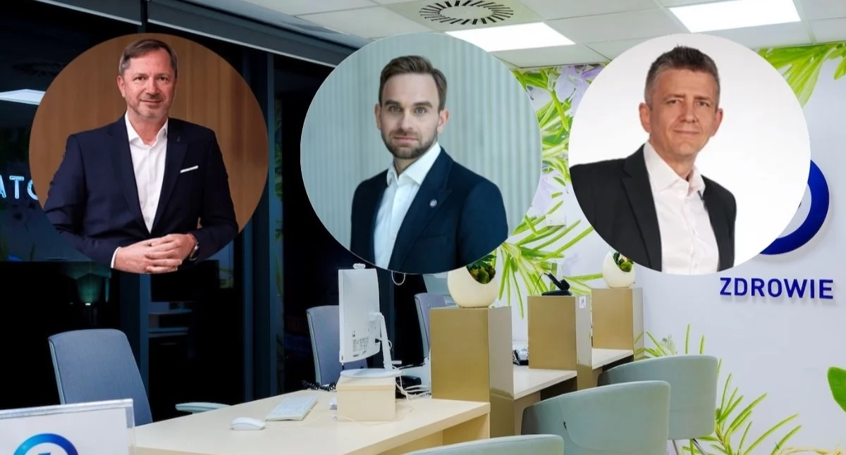 Grzegorz Krycki, Tomasz Wilmowski i Tomasz Łakomy.