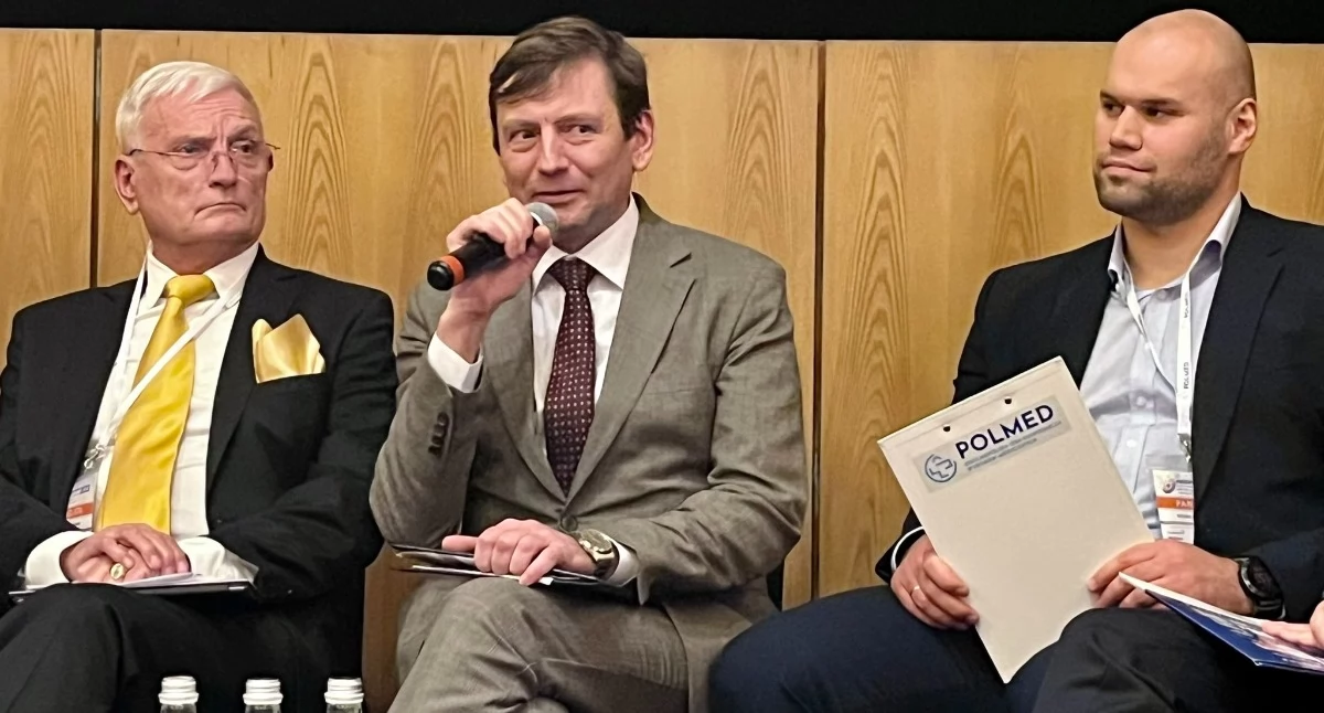 Maciej Karaszewski, psychiatra i dyrektor Departamentu Lecznictwa w Ministerstwie Zdrowia. Foto. NFZ