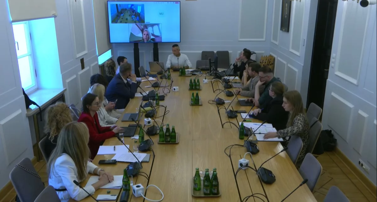 Parlamentarny Zespół ds. Zdrowia Mężczyzn. Foto. Screen Sejm