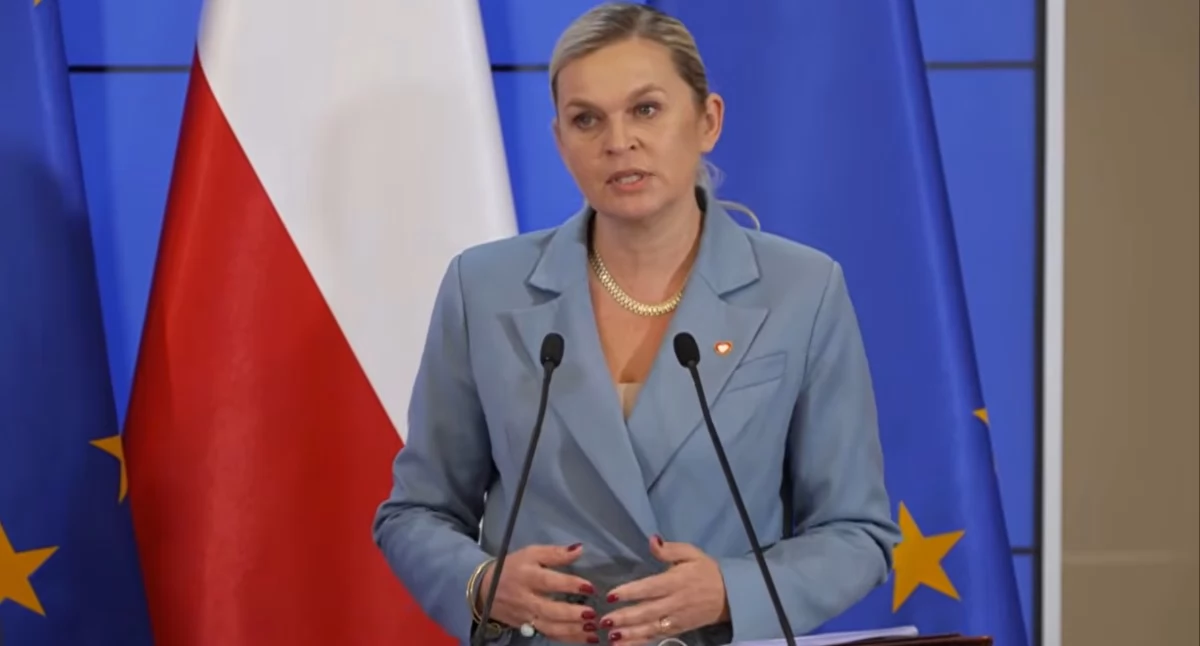 Na zdjęciu: Barbara Nowacka. Foto: screen Małgorzata Hnat/PolitykaZdrowotna.com