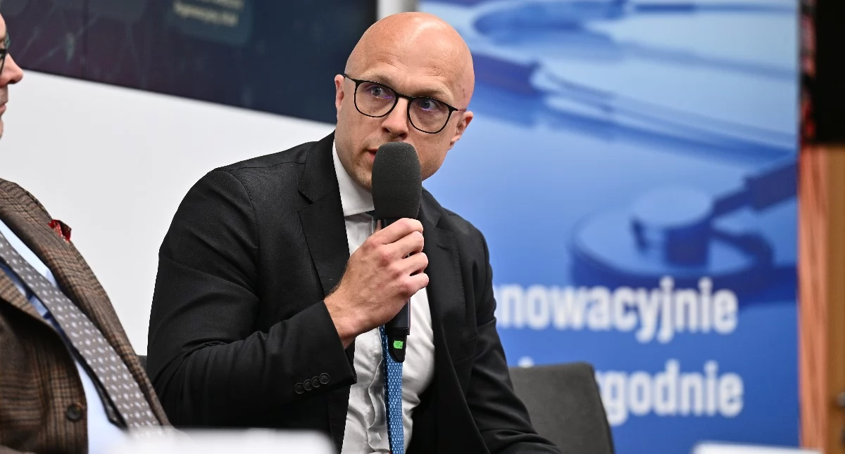 Innovation Day 2026. Na zdjęciu Wojciech Łukasiewicz, Dyrektor Departamentu Operacyjnego i Członek Zarządu Medicover ds. Operacyjnych. Fot. PAP