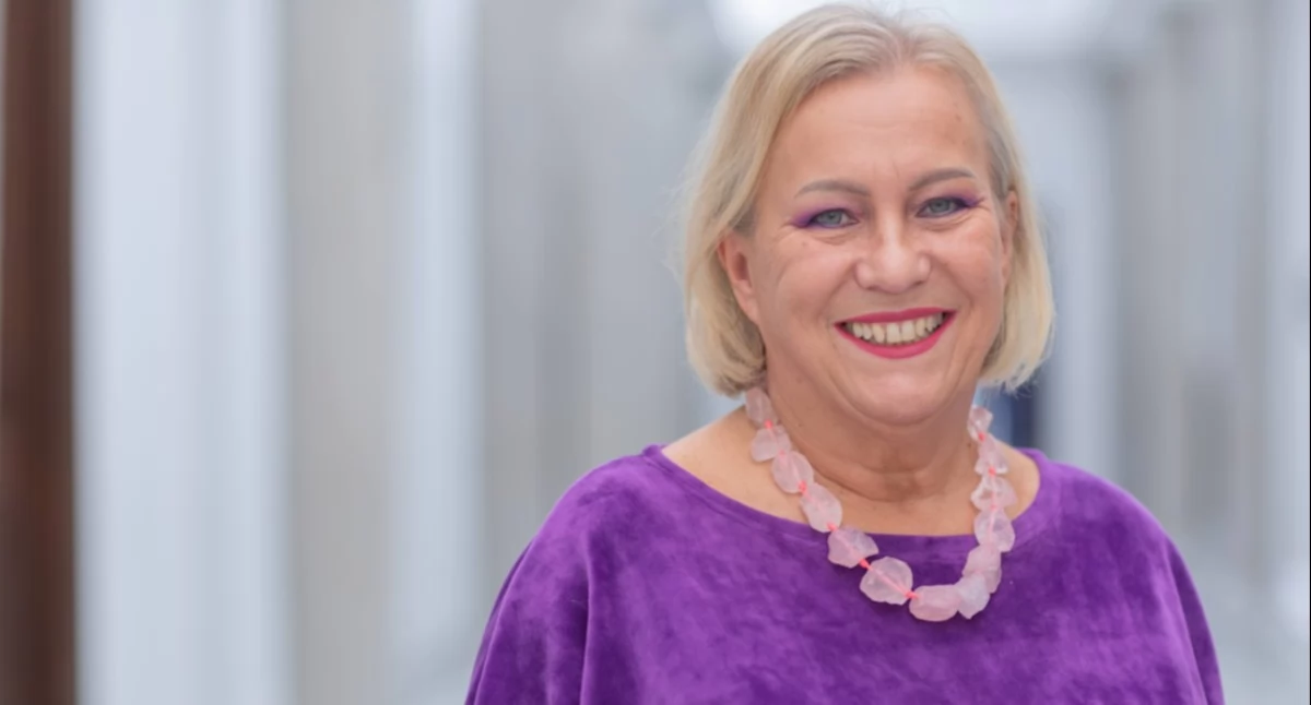 Na zdj.: prof. Brygida Kwiatkowska 