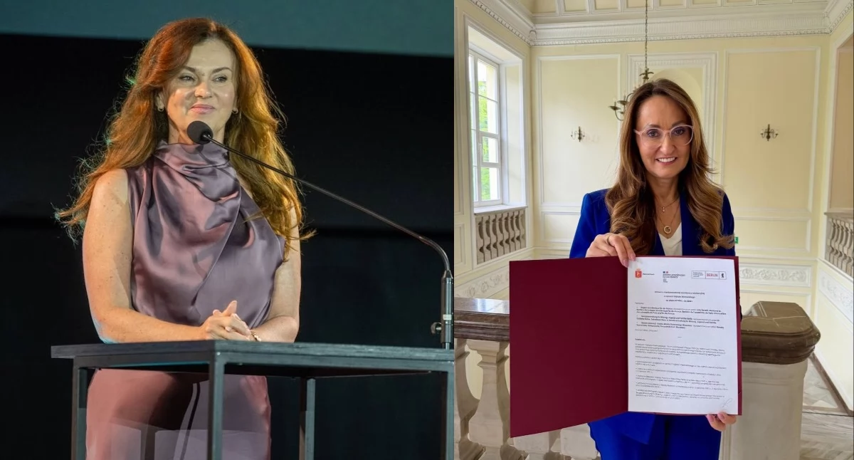 Aldona Machnowska-Góra i Renata Kaznowska. Foto. Facebook