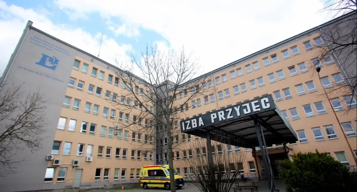 Szpital w Lubartowie. Foto. FB