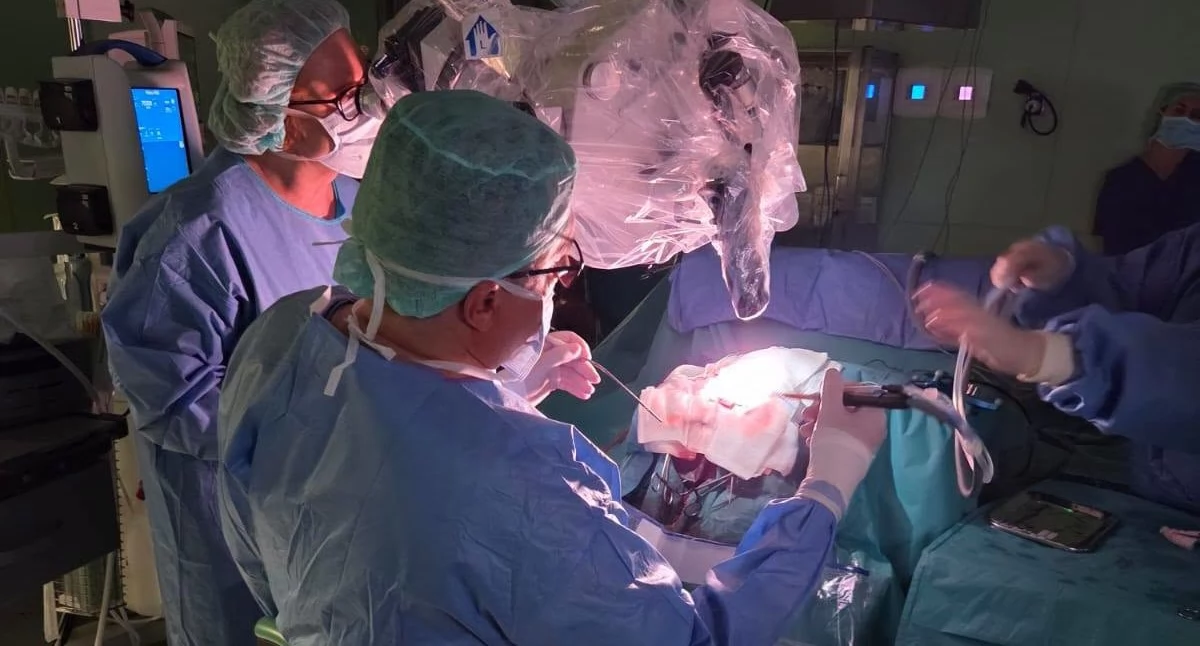 Operacja w szpitalu w Mielcu. Foto. Szpital Specjalistyczny im. E. Biernackiego w Mielcu