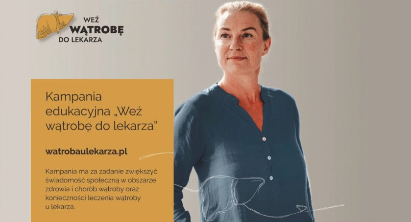 Grafika: Kampania edukacyjna „Weź wątrobę do lekarza”