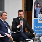  Od lewej: Zbigniew Jakubas, dr Dawid Panek 
