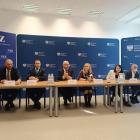  Od lewej: Jakub Szulc, Paweł Gancarz, Filip Nowak, Joalnta Sobierańska-Grenda,...