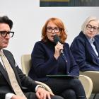  Od lewej: dr hab. n. med. Andrzej Marcinkiewicz, Renata Sienkiewicz, Dorota Bieniasz 

