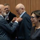  Wiceminister zdrowia Tomasz Maciejewski podczas odznaczenia pracownik&oacute;w WUM....