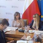  Renata Kurlanc z MEN i Monika Horna-Cieślak 
