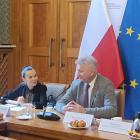  dr Aleksandra Lewandowska i Wojciech Konieczny 
