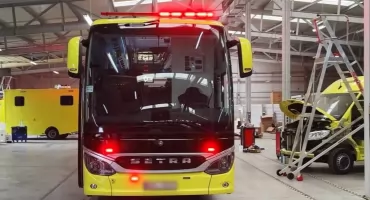 To nie autobus. Tak wygląda nowy ambulans z sześcioma stanowiskami medycznymi