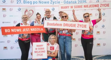 30. Bieg po Nowe Życie w Gdańsku 2026. Transplantologia, dawcy i pacjenci spotkają się na Długim Targu